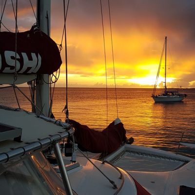 catamaran cruise sunset bonaire